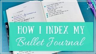 Famous How I Index My Bullet Journal Wealth