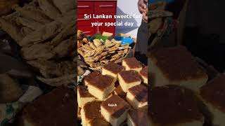 Sri Lankan Sweets for Your Special Day