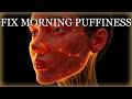 cortisol face bloating morning massage routine
