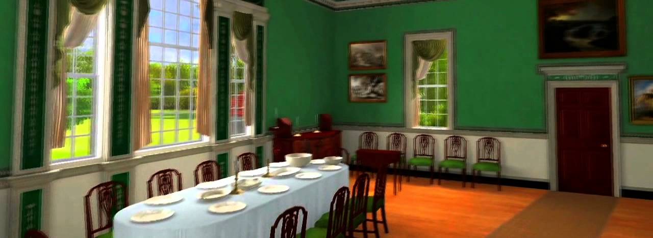 Interactive 3D model Mount Vernon - YouTube