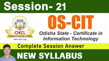 OS-CIT Session 21 (New Syllabus) #microiteducation