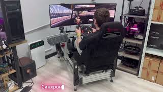 Тест подвижной платформы RaceBear x SimuGear — движение, которое чувствуешь