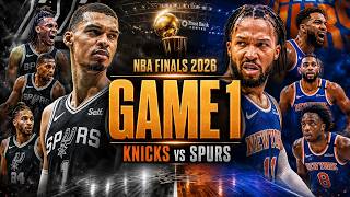 🏆Knicks vs Spurs · Game 1 - NBA Finals · Full Game · NBA2K26
