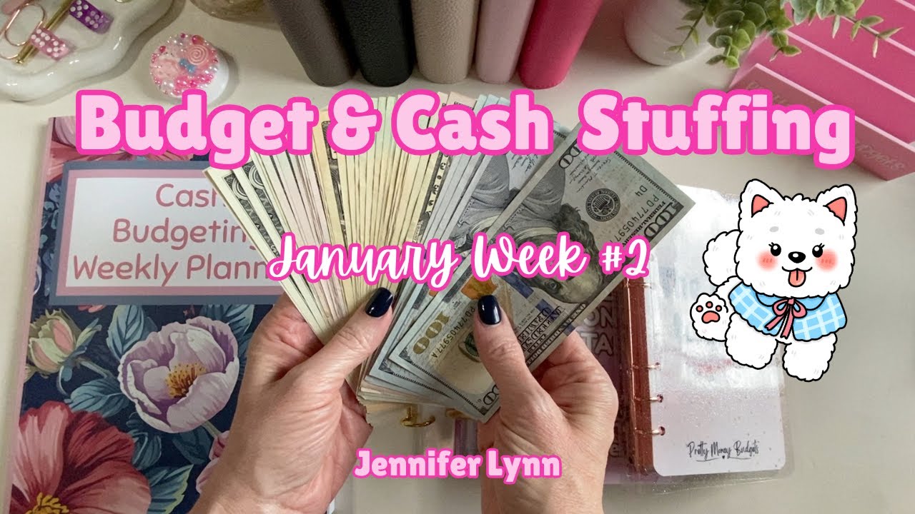 January Week 2 Budget Check-In 💕 Cash Envelope Stuffing