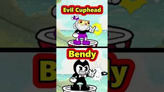 Evil Cuphead Vs Bendy - Full Comparison Showcase // #shorts #cuphead