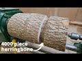 Woodturning - a tree that swallowed a fish