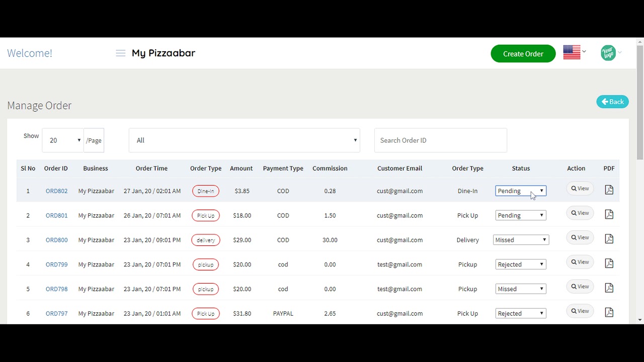 How Can change order status - YouTube