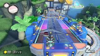 Online Race On Big Blue 3 - Mario Kart 8 Deluxe Gameplay