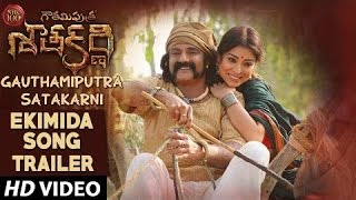 Ekimeedaa Video Teaser | Gautamiputra Satakarni Movie Songs - Balakrishna, Shriya Saran