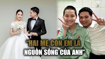 Rơi nước mắt cảnh chồng chăm vợ bị xuất huyết não: 