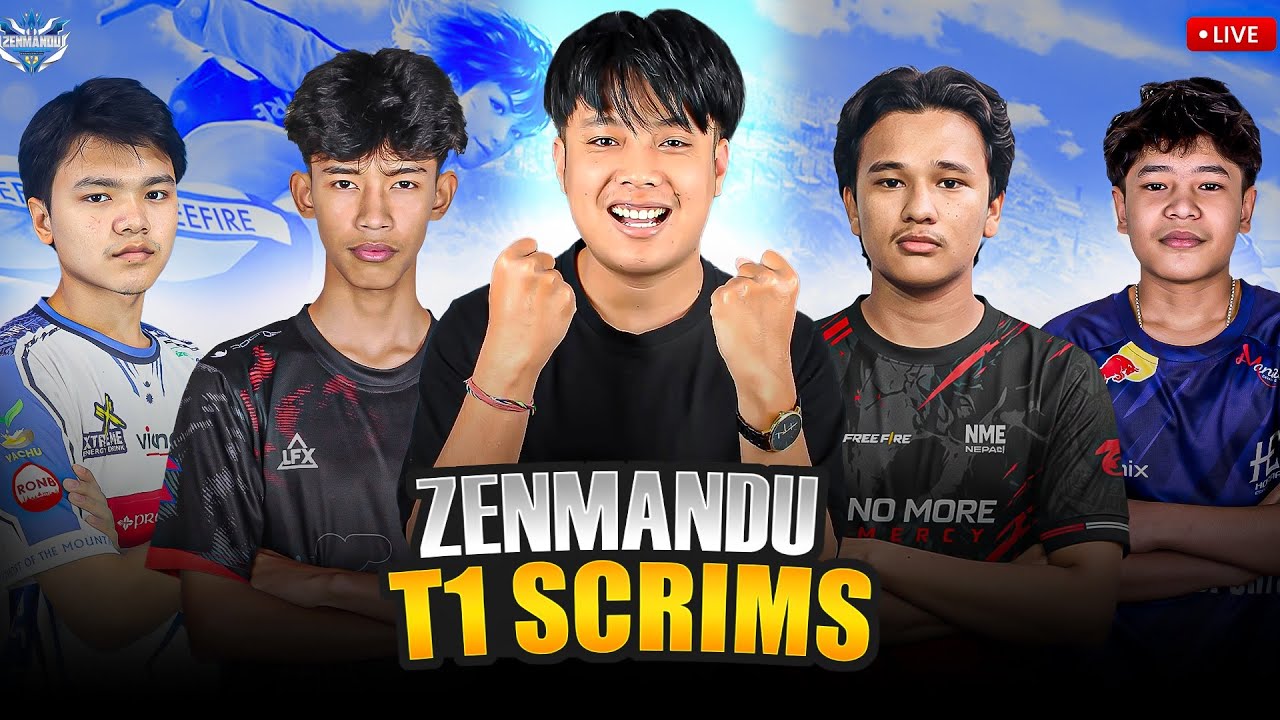 [ 🔴LIVE ] ZENMANDU T-1 SCRIM | PRO SCRIM | GRIND FOR FFNC🔥 | FT. - YouTube
