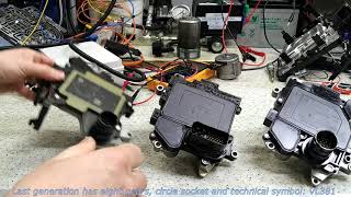 Naprawa sterownika komputera skrzyni biegów Multitronic Audi Seat / Repair TCU TCM unit gearbox