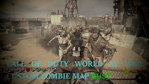 COD WAW custom zombies RUST