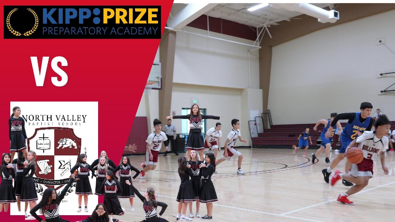 Kipp Prize vs North Valley Baptist School Basketball YouTube