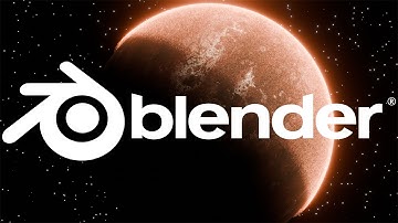 Blender 4.5 Procedural Desert Planet Animation ( Blender Tutorial)
