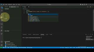 Python | List 'User input #2' | CodeLearning