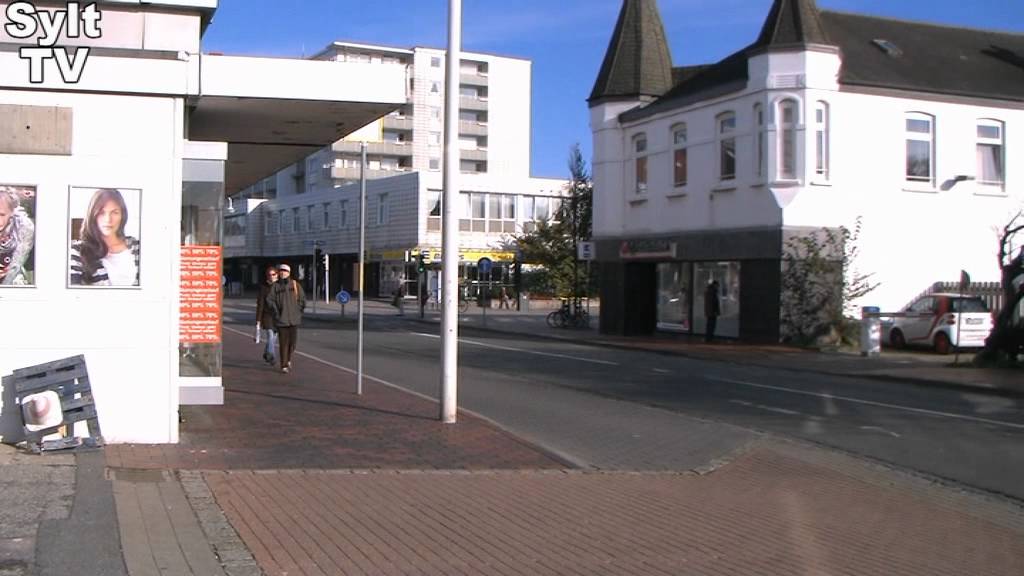 H.B. Jensen Umbau in Westerland/Sylt hat begonnen - Maybachstraße einseitig gesperrt - YouTube