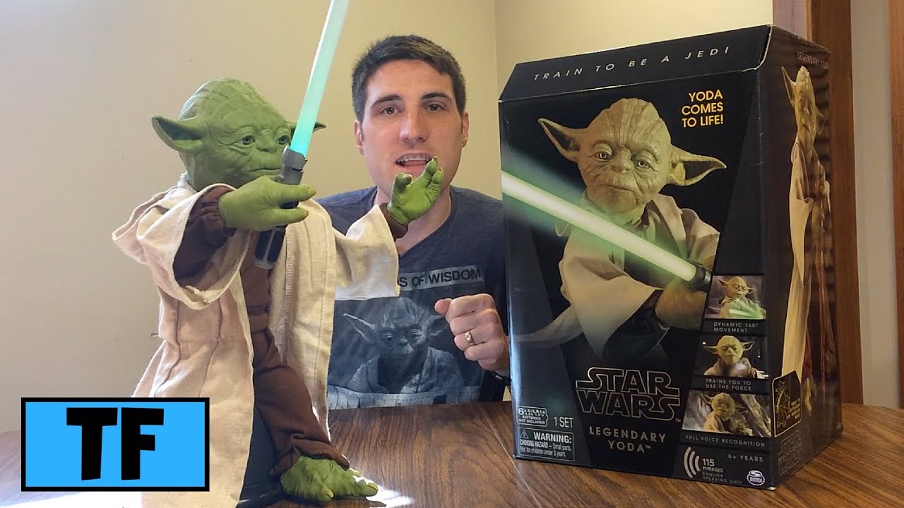 moving yoda toy