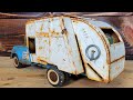 Rusty 1960s buddy l garbage truck restoration