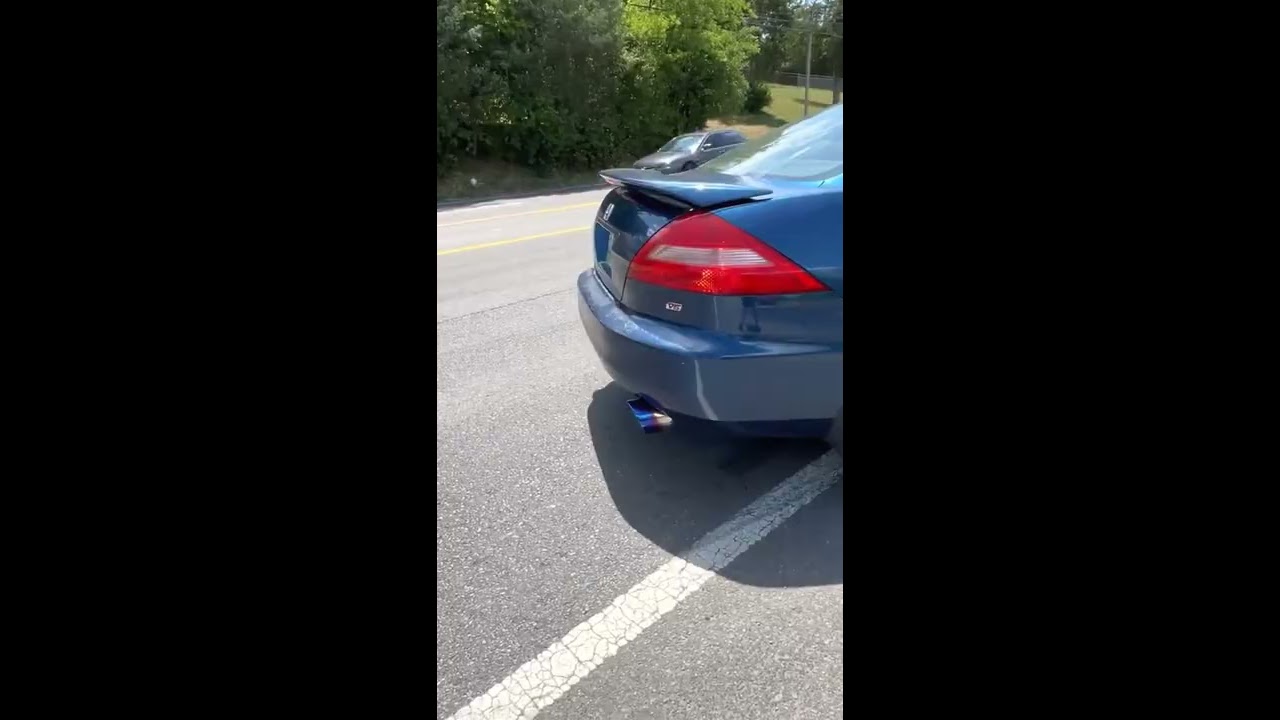 Honda Accord V6 STRAIGHT PIPED LOUD 
