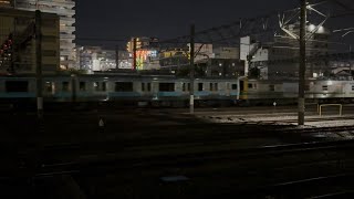 E493系 01編成+E131系200番代 N3+N4編成 新津配給 大宮操発車