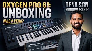 UNBOXING M-Audio Oxygen Pro 61 🎹 | Vale a pena essa controladora MIDI?