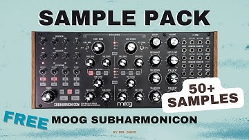 Moog Subharmonicon Sample Pack | FREE Analog Sounds