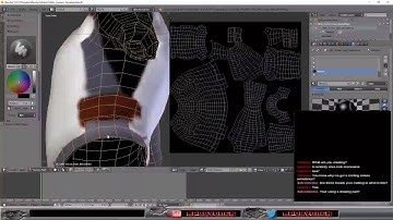 Fantasy Project - UMA content creation tests #gamedev #unity3d #modelling (Part 8)