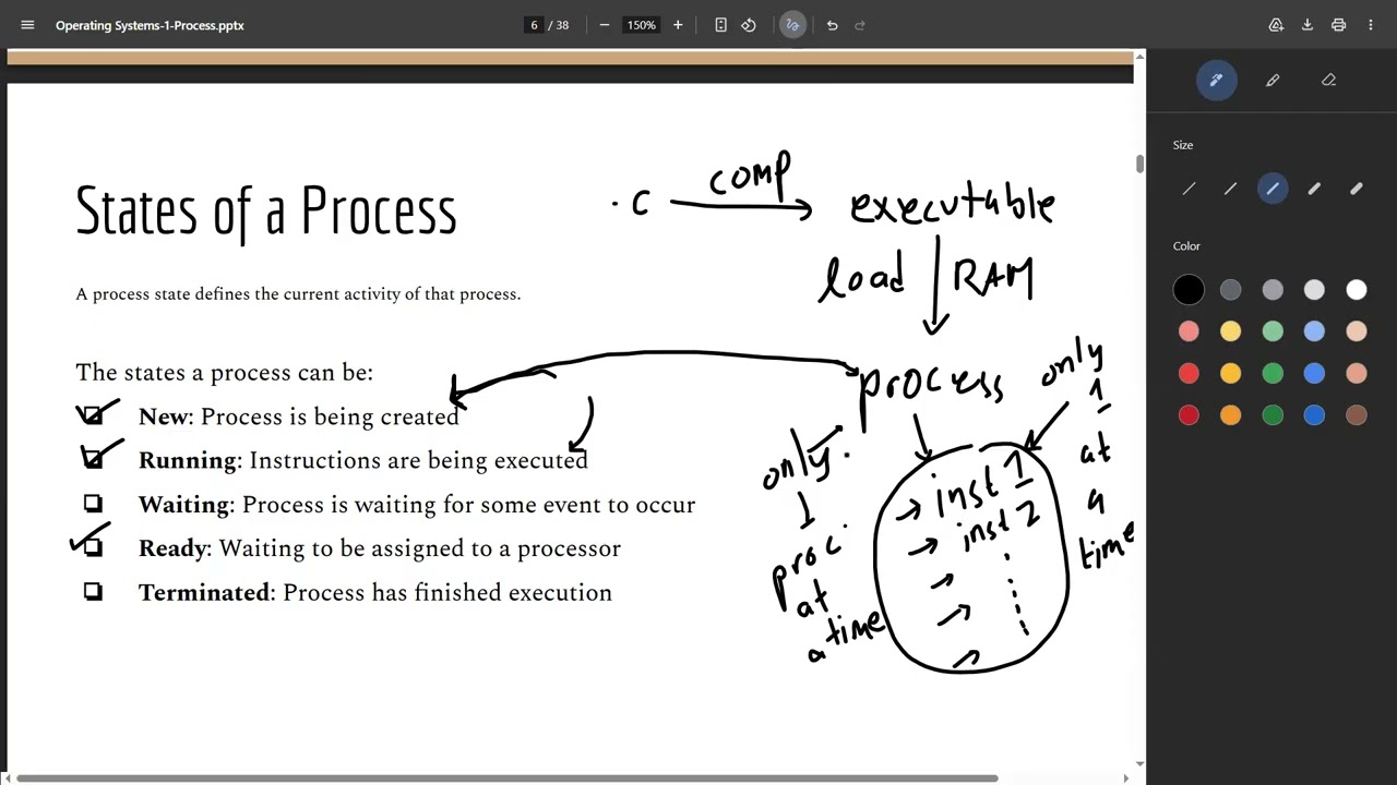 CSE321 Spring 26 S12 Process - 1