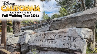 Grizzly Peak | Full Disney California Adventure Walkthorugh - Spring 2024