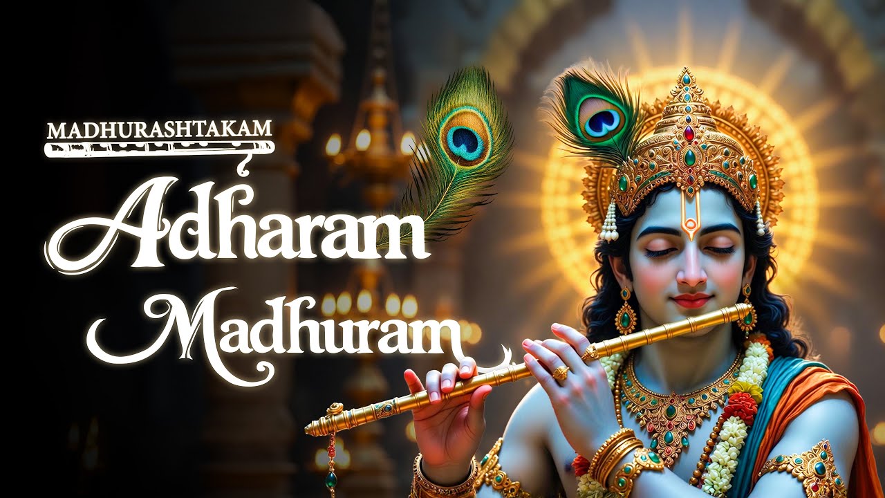 Adharam Madhuram | Surrender to Krishna's Divine Sweetness - YouTube