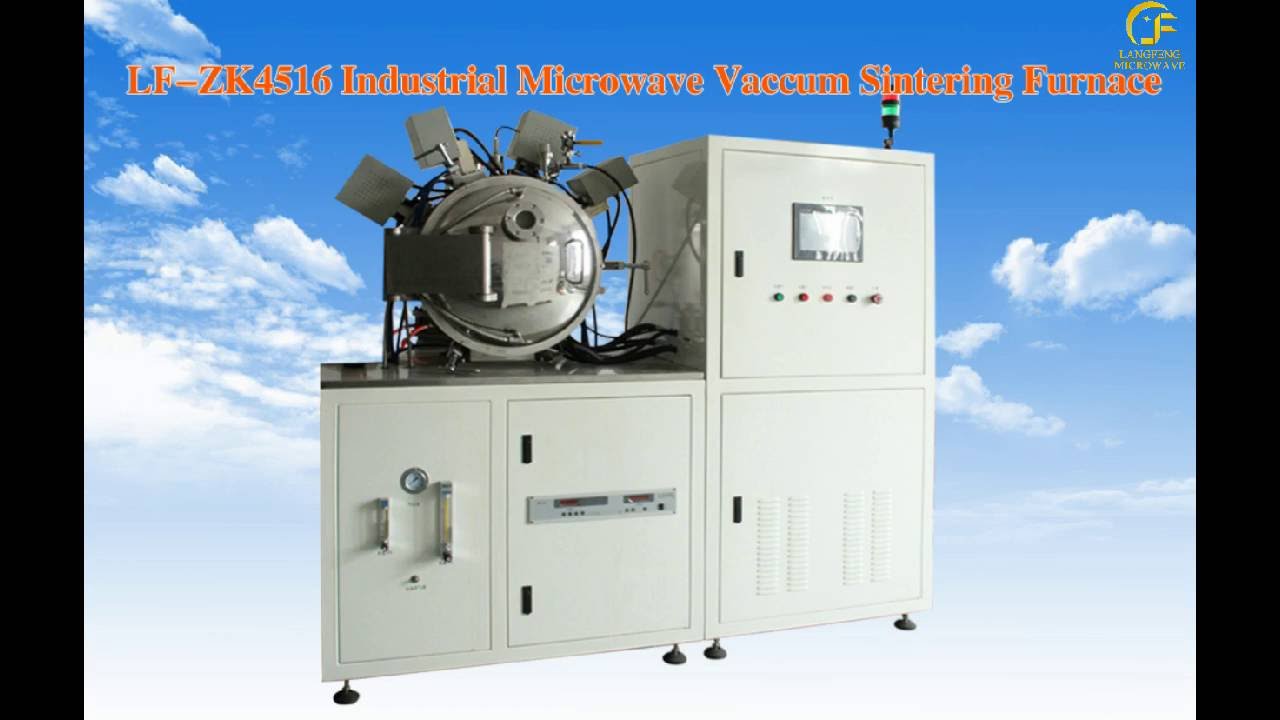 lf zk4516 industrial microwave vaccum sintering furnace YouTube