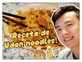 Receta de Udon Noodles! Muy ricos y muy faciles!