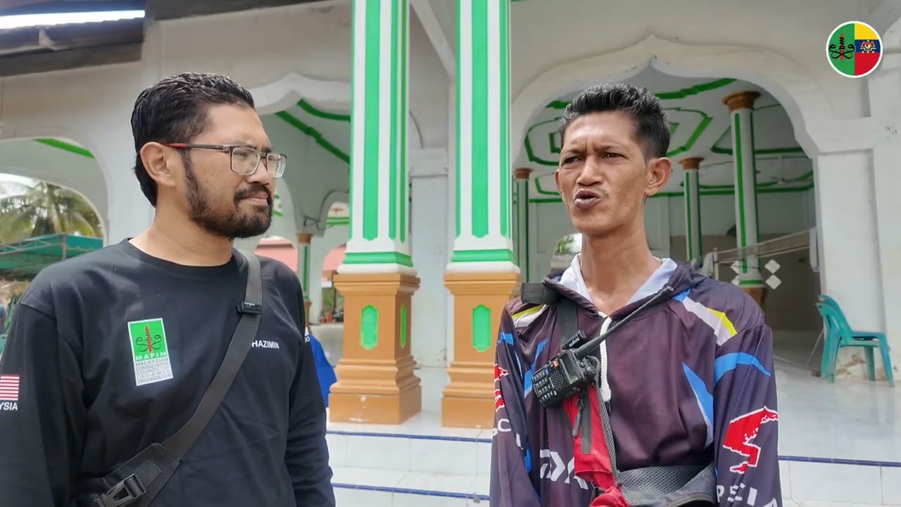 Ziarah dan sumbangan di Desa Pantee Lhong, Biruen