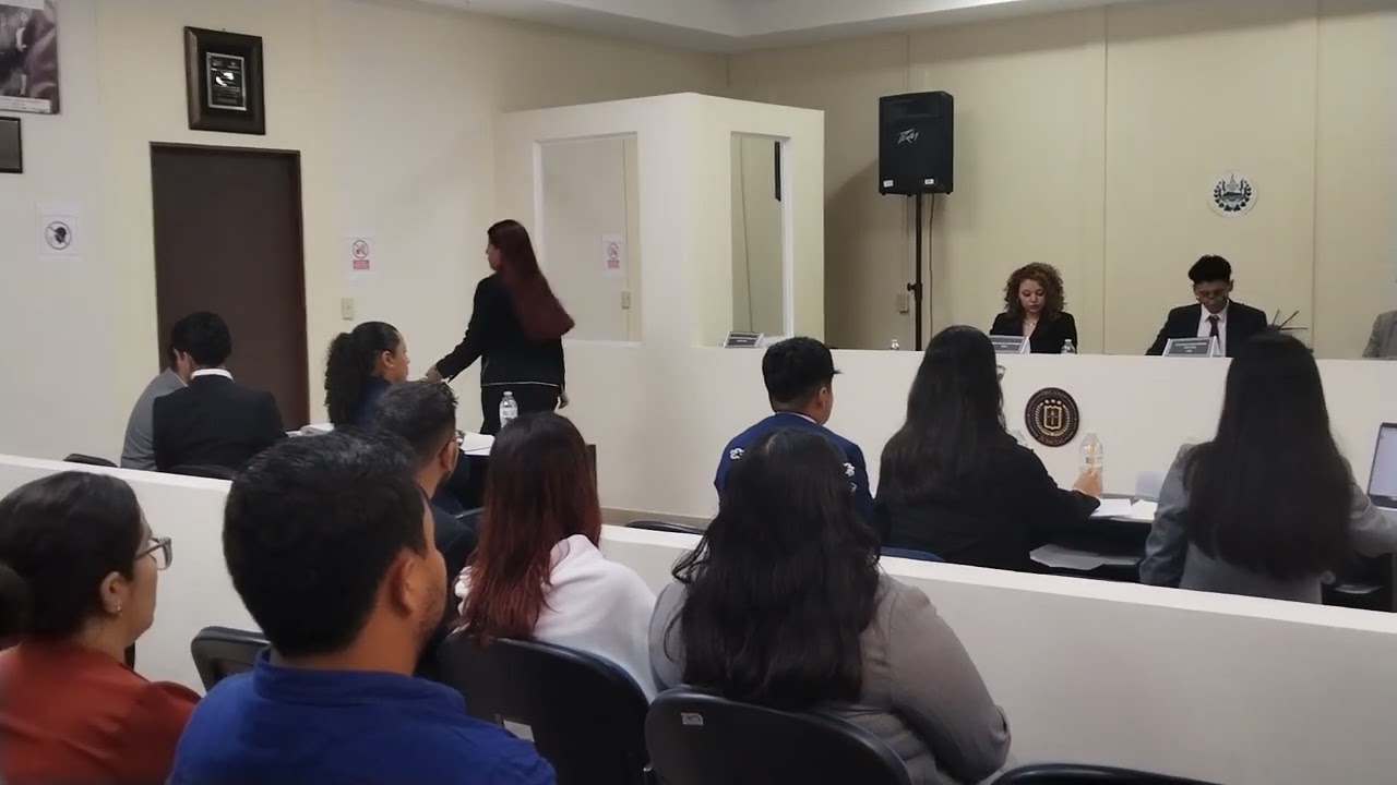 Audiencia Probatoria jornada 1