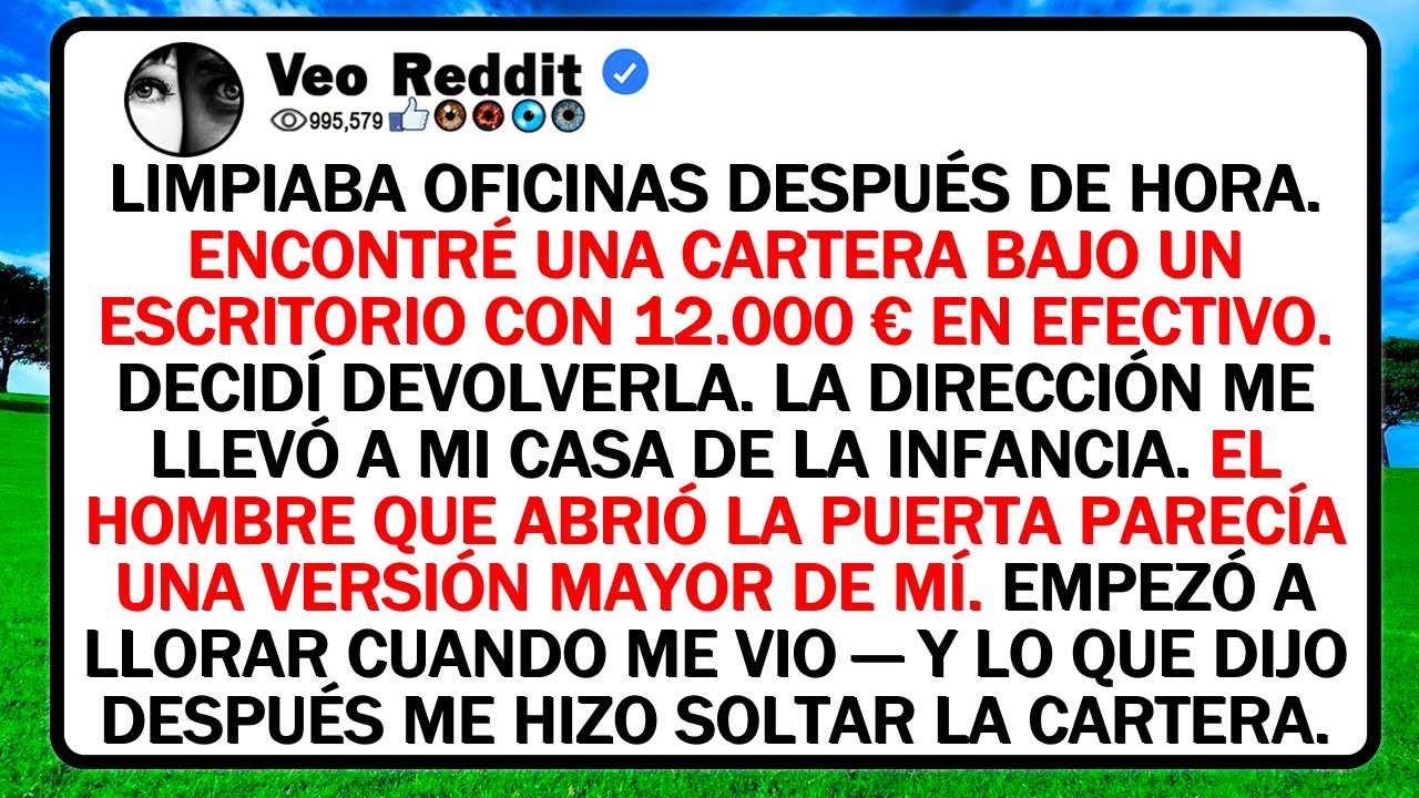 Limpiaba Oficinas Después De Hora. Encontré Una Cartera Bajo Un Escritorio Con 12.000 € En Efectivo