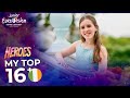 Junior Eurovision 2023 | My Top 16 (New: 🇮🇪) - ALL SONGS