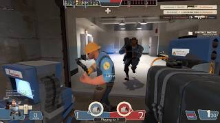 Team Fortress 2 2fort// we lost but the glitch was funny with slender-doll