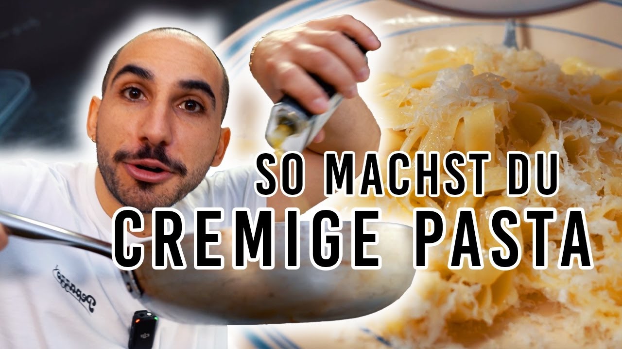 So machst du Cremige Pasta-Saucen 🍝