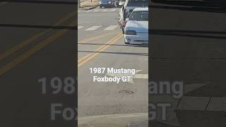1987 Foxbody Mustang GT #mustang #foxbody #restoration #project #cars