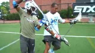 STX Lacrosse - Dealing with a Lift or a Jam featuring Kyle Harrison and Steven Brooks