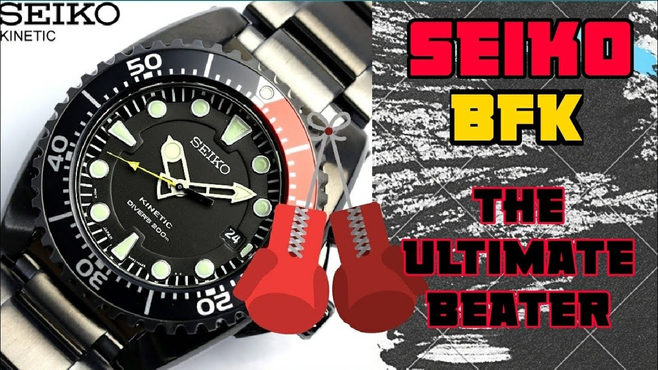 Seiko Originals ◇ Seiko 'BFK' Kinetic - SKA577P1 - My Ultimate 'Beater' |  The Watcher - YouTube