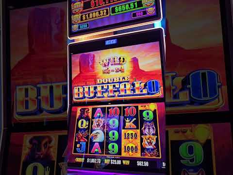 25 DOLLAR BONUS ON THE NEW DOUBLE BUFFALO!!!!!