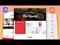 ESSENTIAL HTML CSS Tricks to BUILD TASTE.IT Website Like a Pro