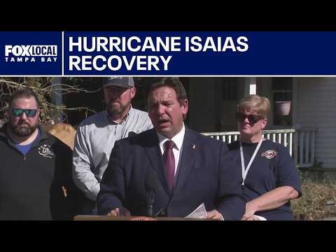 DeSantis requests federal assistance for Hurricane Isaias recovery