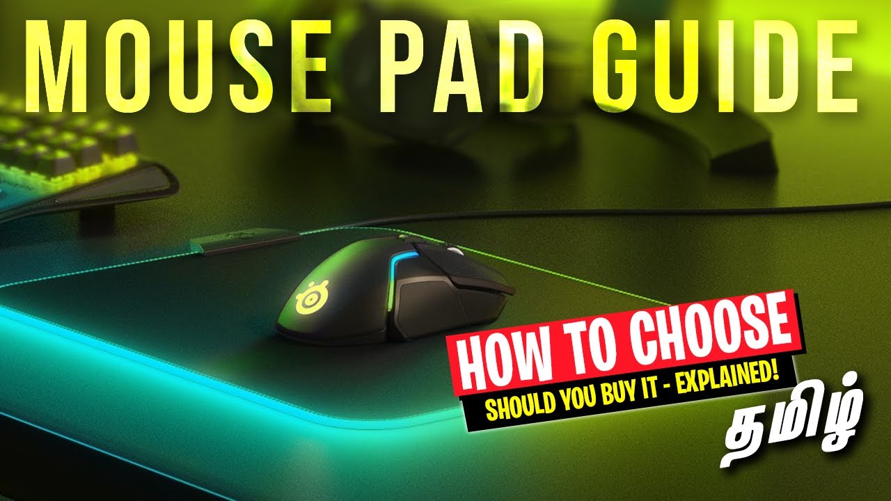 Mouse Pad For Gaming Guide in Tamil (Before you Buy) YouTube