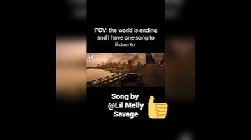 POV: The world is ending and you have one song to listen to📌💯 #hiphop #rap #newmusic