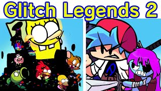 Friday Night Funkin Vs Glitched Legends V2 Learn With Pibby X Fnf Mod Pvzredspongebobbentom