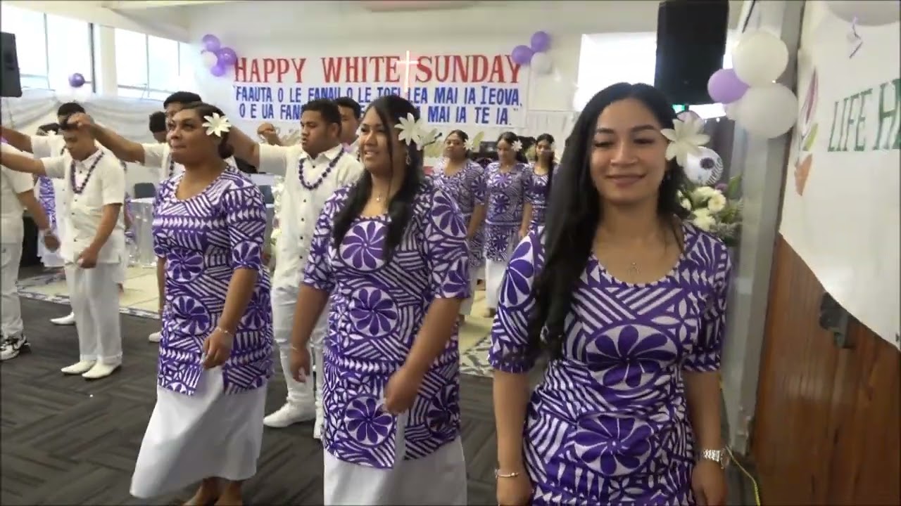 Life Healing Church Mangere White Sunday 09/10/2022- Welcome Speech/Youth Entrance & Siva Samoa
