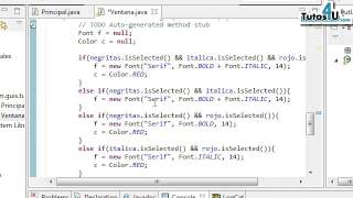 Terminando con JRadioButton. Tutorial 55. Curso de Programación Java en Español.